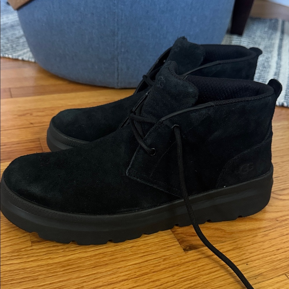 UGG Black Cozy Lined Boots